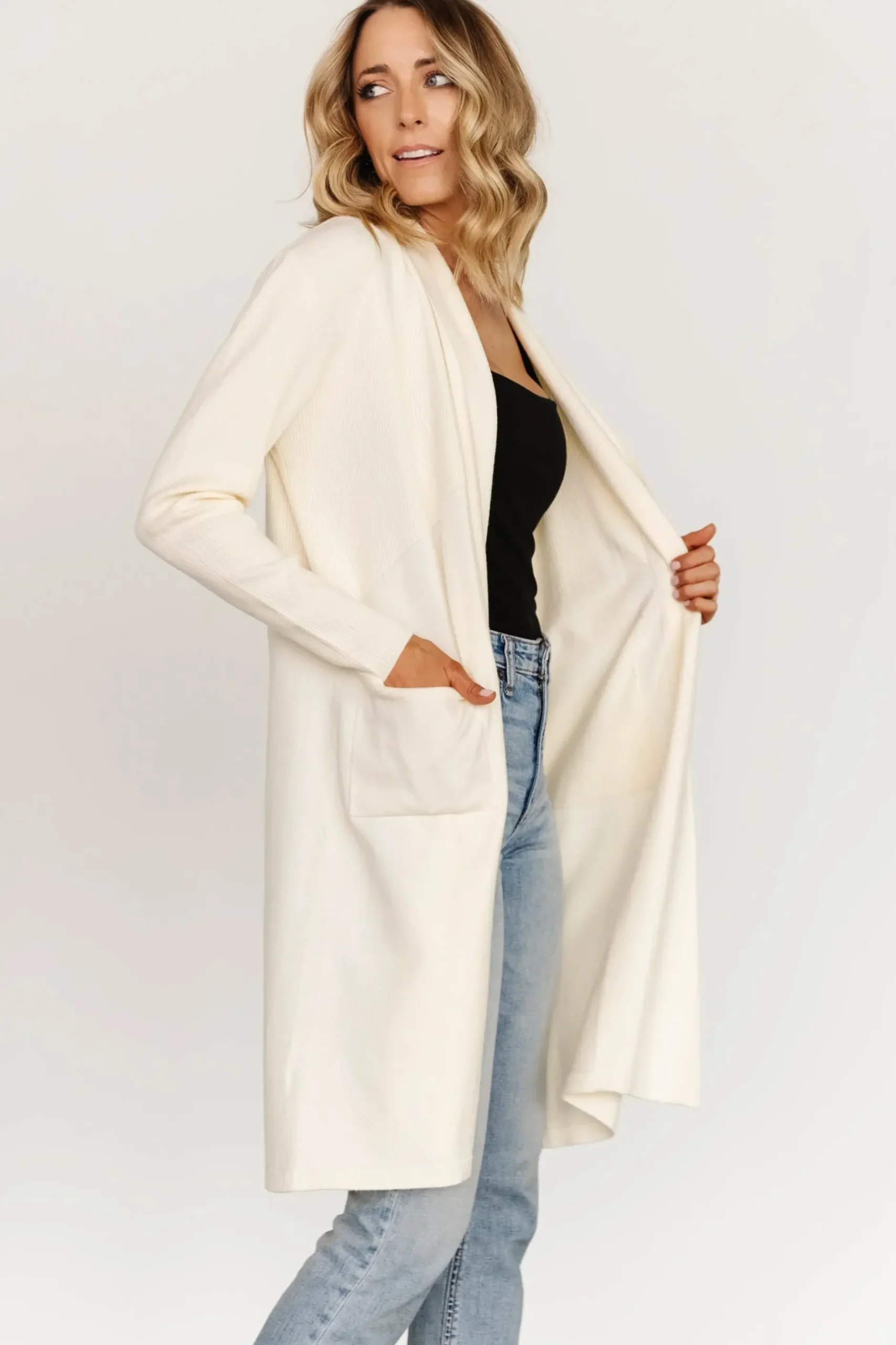 Baltic Born cardigans|WINTER ESSENTIALS|Central Park Cardigan | Ivory