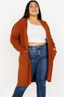 Baltic Born cardigans|WINTER ESSENTIALS|Central Park Cardigan | Rust