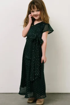 Baltic Born flower girl|Child Grace Sparkle Gown | Champagne