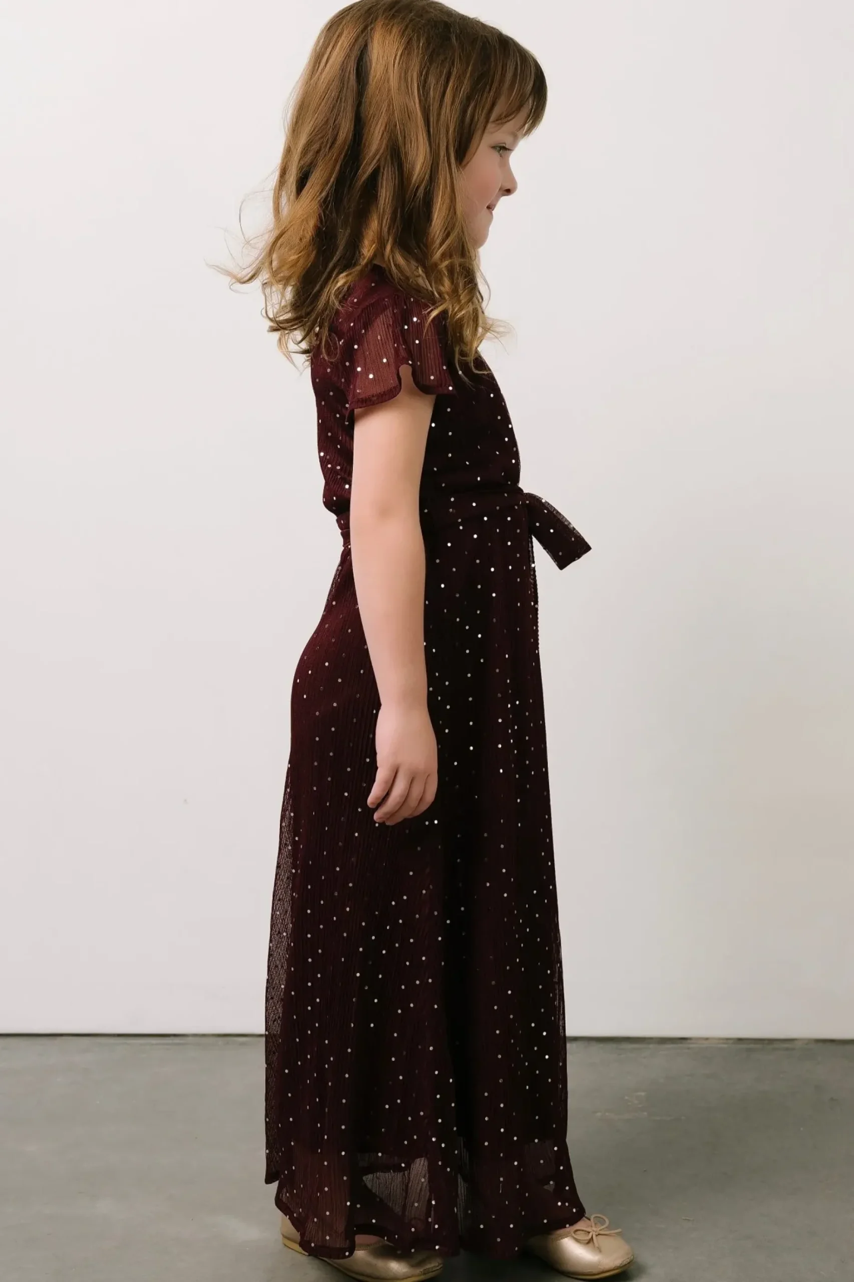 Baltic Born flower girl|Child Grace Sparkle Gown | Mulberry