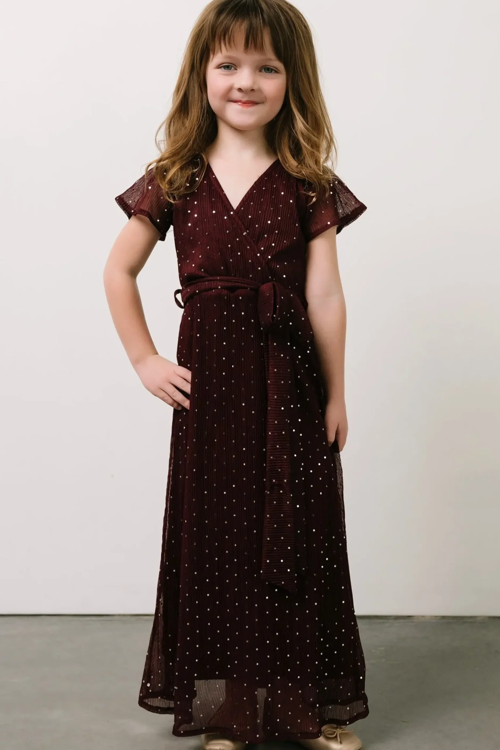 Baltic Born flower girl|Child Grace Sparkle Gown | Mulberry