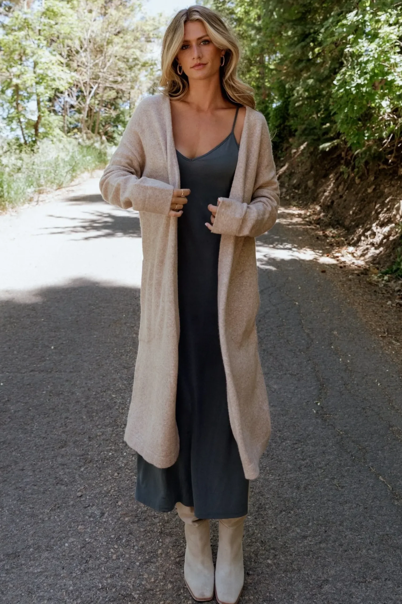 Baltic Born cardigans|Claire Cardigan | Taupe