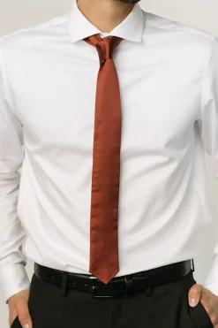 Baltic Born COMING SOON|Classic Satin Tie | Cinnamon