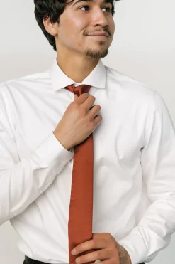 Baltic Born COMING SOON|Classic Satin Tie | Cinnamon