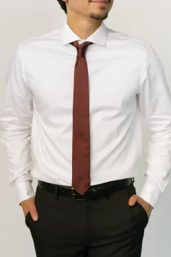 Baltic Born COMING SOON|Classic Satin Tie | Dark Clove