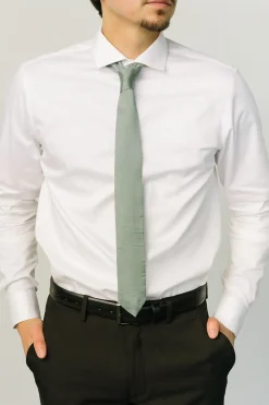 Baltic Born COMING SOON|Classic Satin Tie | Eucalyptus