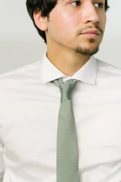 Baltic Born COMING SOON|Classic Satin Tie | Eucalyptus