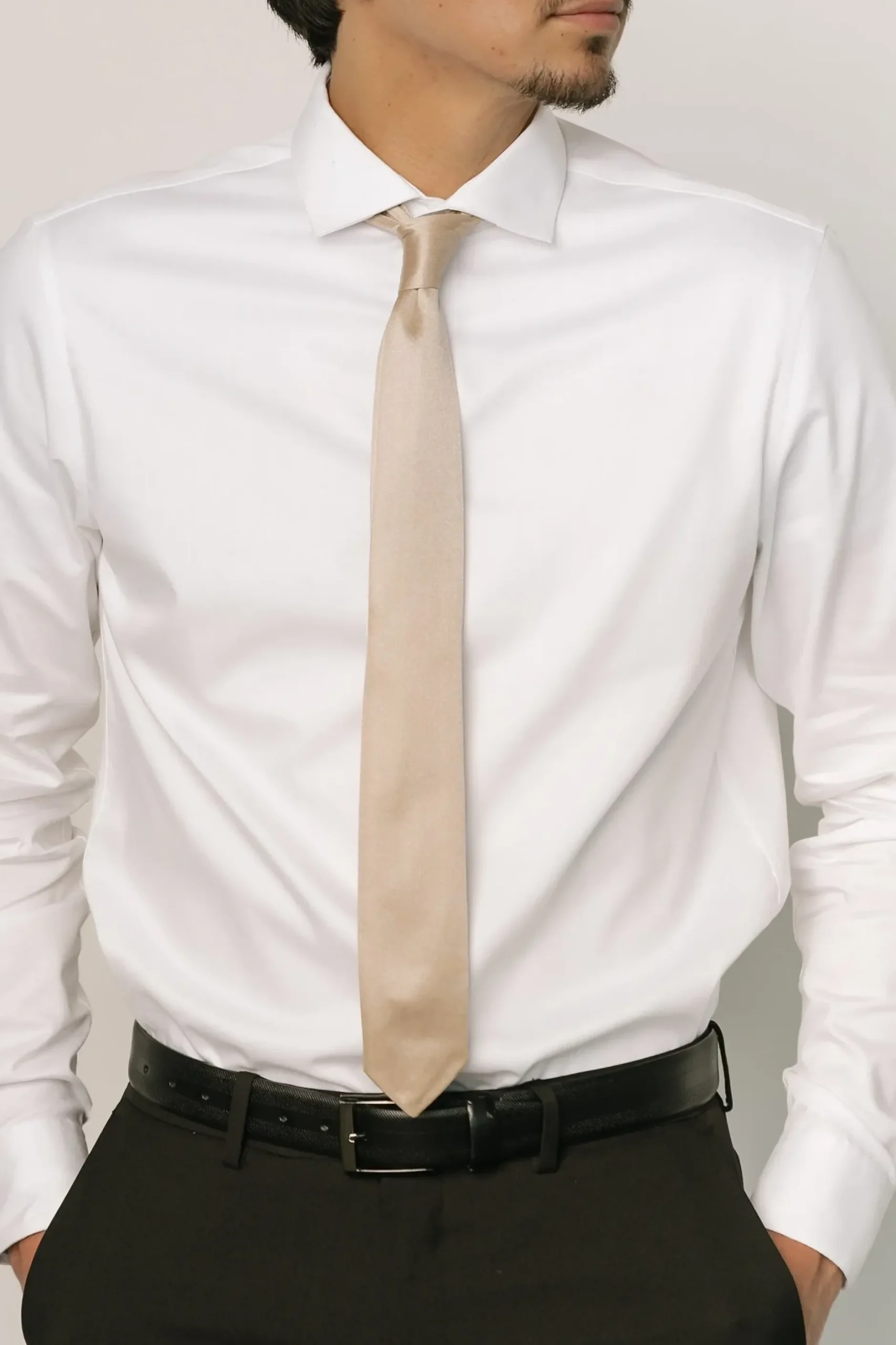 Baltic Born COMING SOON|Classic Satin Tie | Gold