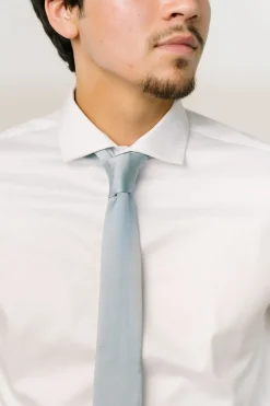 Baltic Born COMING SOON|Classic Satin Tie | Light Blue