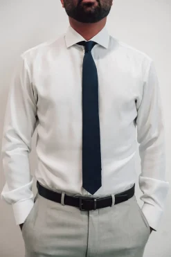 Baltic Born COMING SOON|Classic Satin Tie | Navy