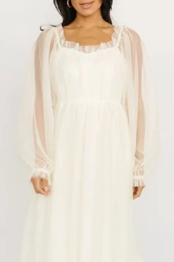 Baltic Born tulle styles|Cleobelle Maxi Dress | Creamy Beige