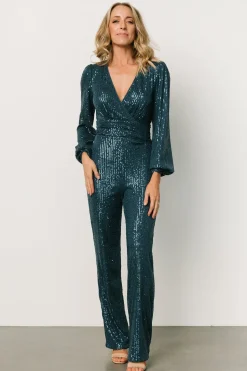 Baltic Born JUMPSUITS + ROMPERS|Comet Sequin Jumpsuit | Topaz