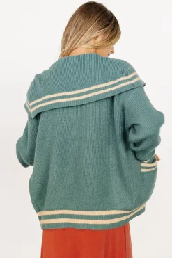 Baltic Born sweaters|WINTER ESSENTIALS|Corbett Knit Cardigan | Jade