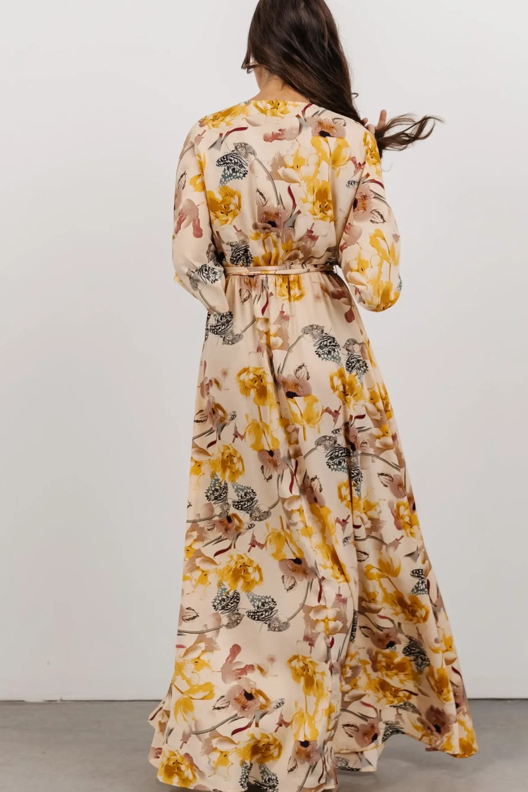Baltic Born bump friendly|Corinth Maxi Dress | Butterfly Blooms