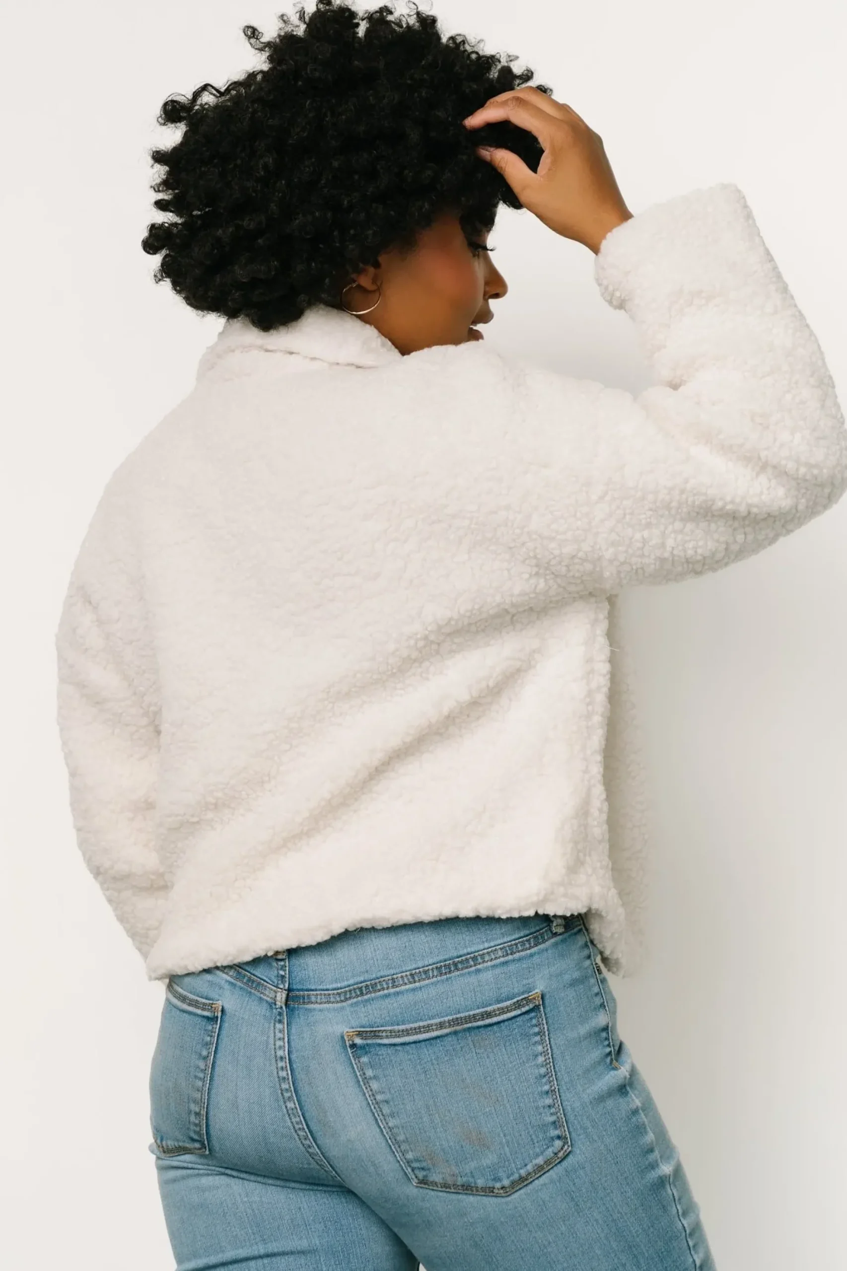 Baltic Born COMING SOON|Crest Sherpa Jacket | Off White