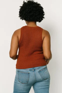 Baltic Born blouses + shirts|Cruz Knit Tank Top | Copper