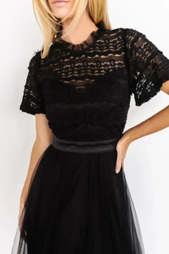 Baltic Born COMING SOON|Darcy Tulle Midi Dress | Black