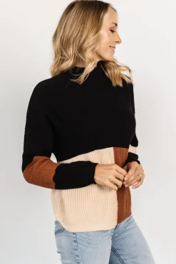 Baltic Born COMING SOON|Dawson Knit Sweater | Black Multi
