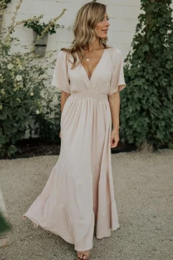 Baltic Born maxi dresses|WEDDING SUITE|Delilah Maxi Dress | Blush