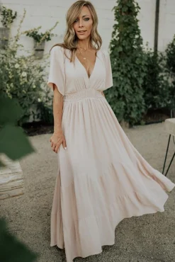 Baltic Born maxi dresses|WEDDING SUITE|Delilah Maxi Dress | Blush