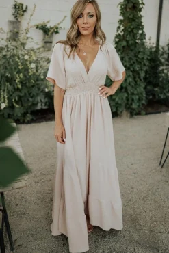 Baltic Born maxi dresses|WEDDING SUITE|Delilah Maxi Dress | Blush