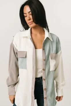 Baltic Born outerwear|Dillon Shacket | Sage Multi