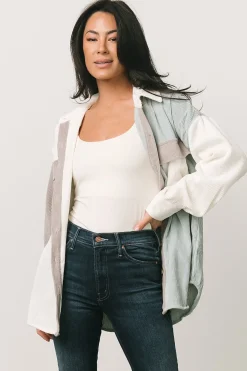 Baltic Born outerwear|Dillon Shacket | Sage Multi