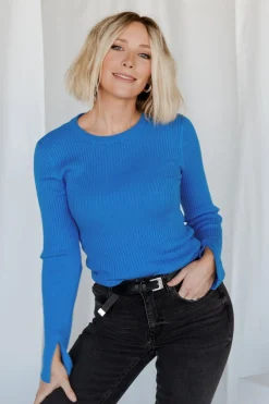Baltic Born WINTER ESSENTIALS|SALE|Dominic Sweater Top | Blue