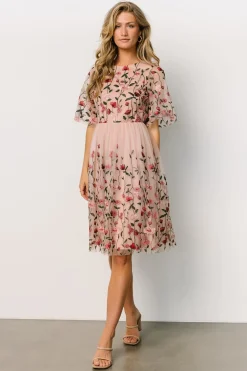 Baltic Born short dresses|Duchess Tulle Dress | Rose Garden