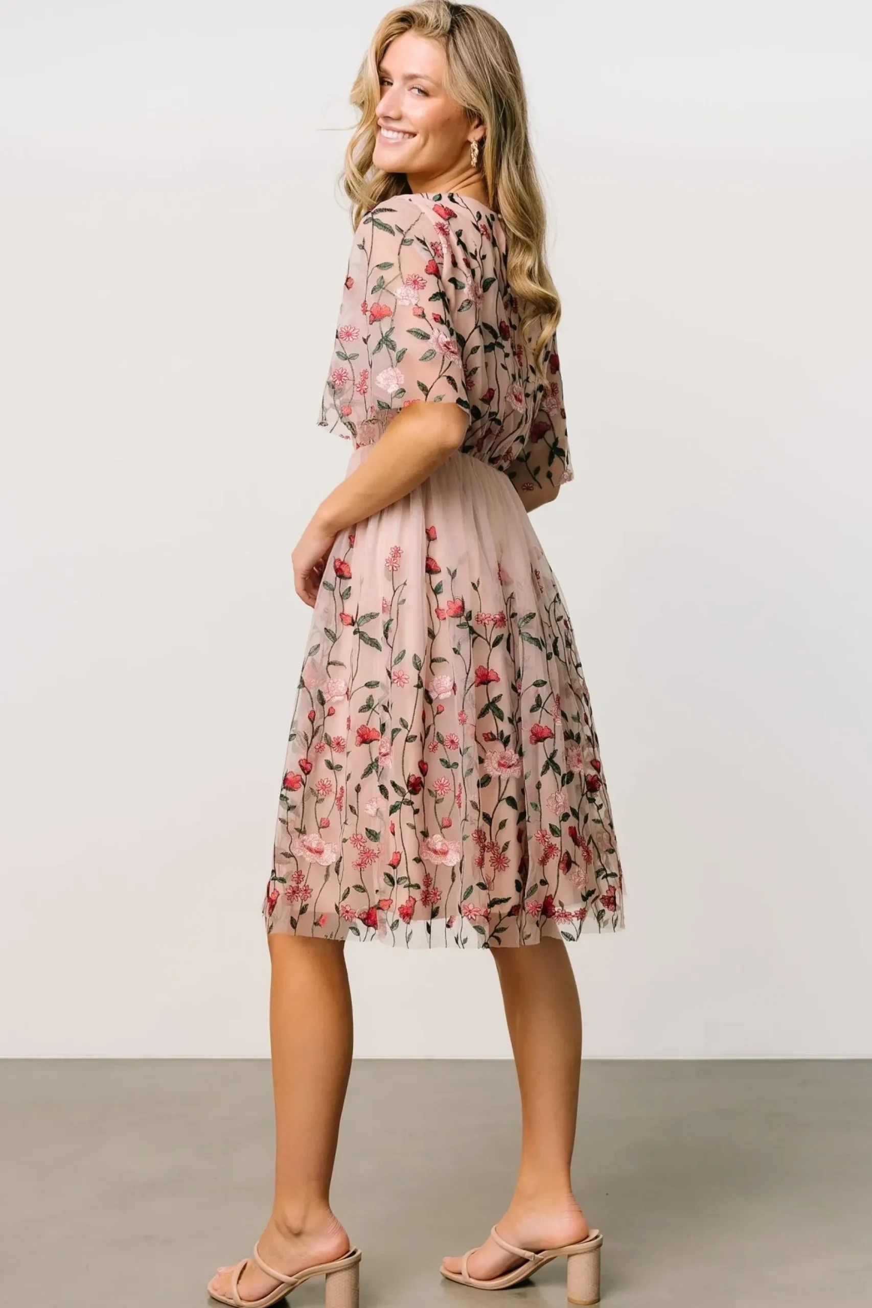 Baltic Born short dresses|Duchess Tulle Dress | Rose Garden