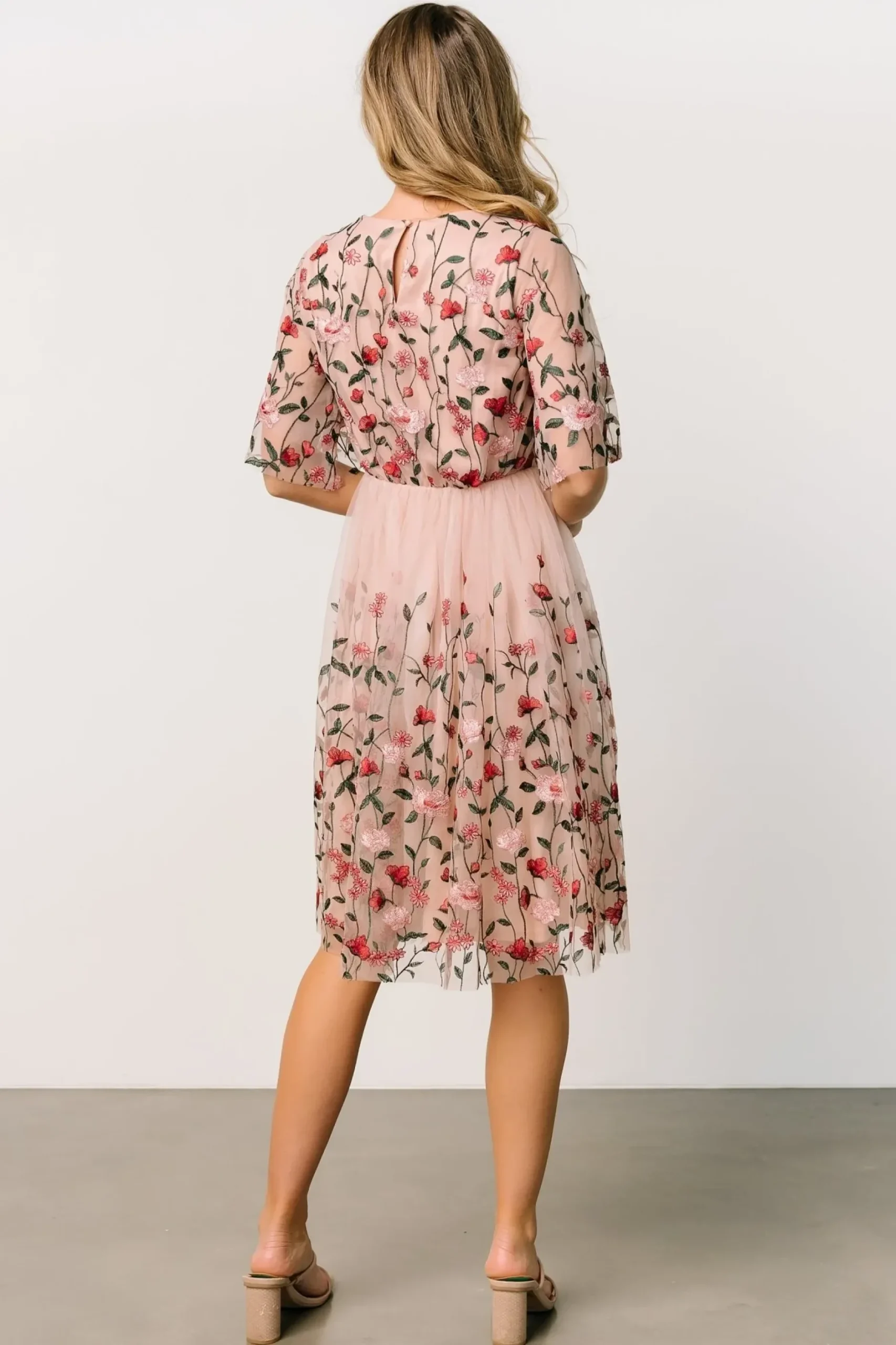 Baltic Born short dresses|Duchess Tulle Dress | Rose Garden