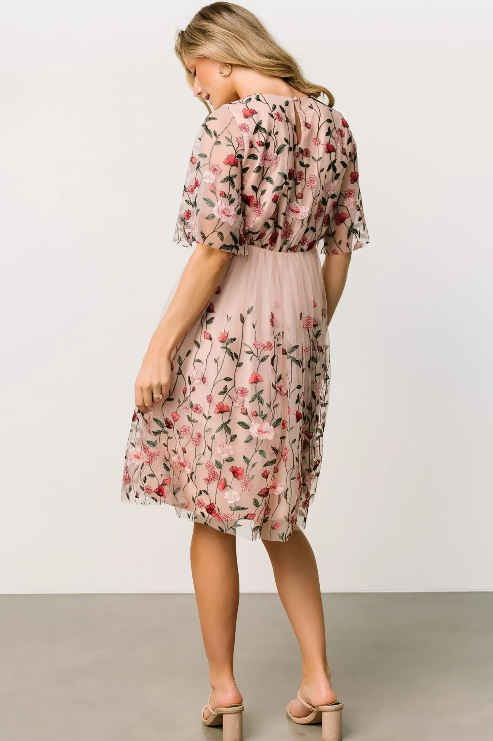 Baltic Born short dresses|Duchess Tulle Dress | Rose Garden