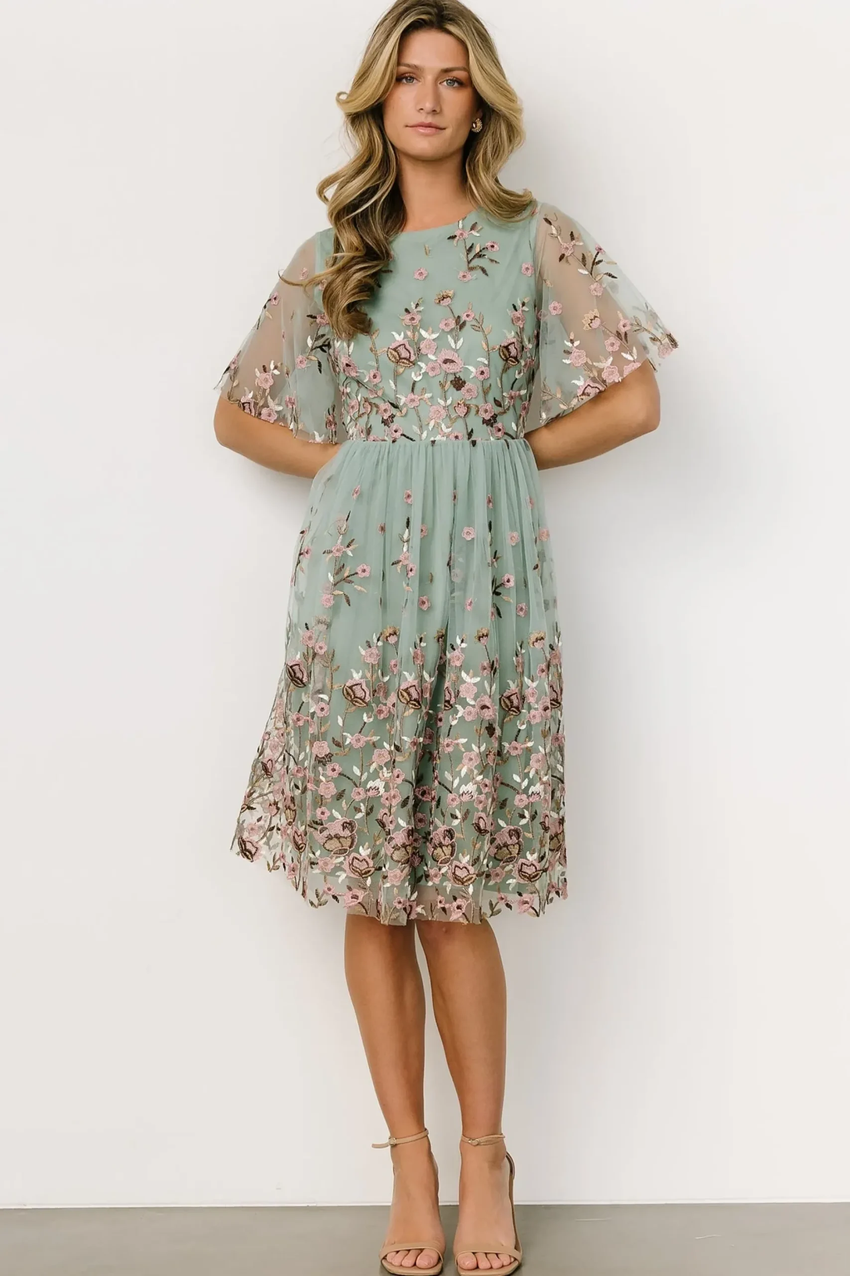 Baltic Born short dresses|Duchess Tulle Dress | Sage Garden