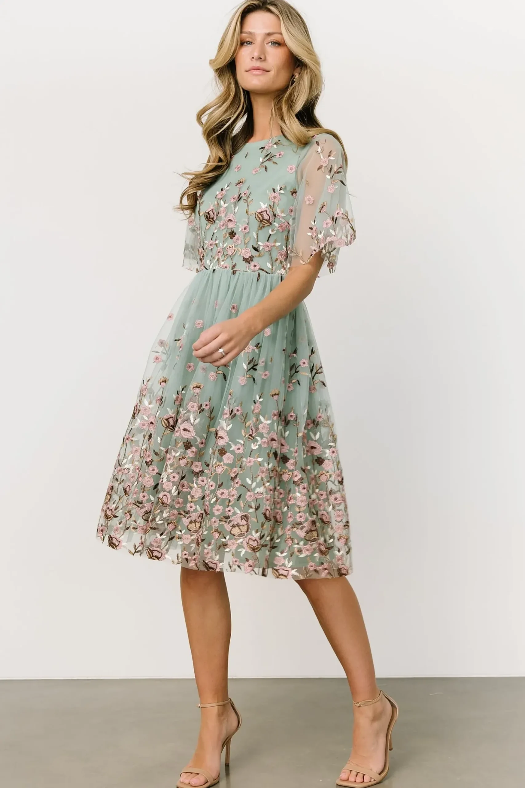 Baltic Born short dresses|Duchess Tulle Dress | Sage Garden