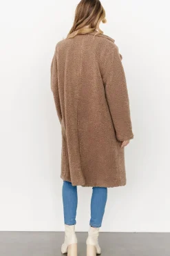 Baltic Born cardigans|Elbrus Sherpa Trench Coat | Dusty Brown