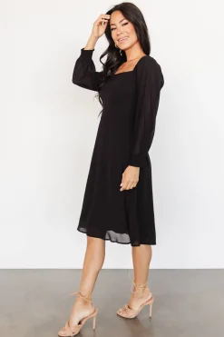 Baltic Born short dresses|WEDDING SUITE|Elise Short Dress | Black