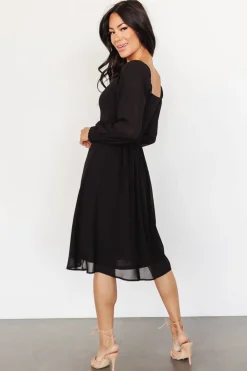 Baltic Born short dresses|WEDDING SUITE|Elise Short Dress | Black