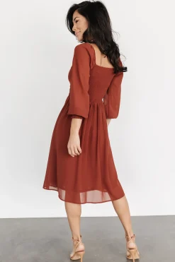 Baltic Born short dresses|WEDDING SUITE|Elise Short Dress | Cinnamon