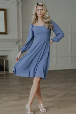 Baltic Born short dresses|WEDDING SUITE|Elise Short Dress | Whisper Blue