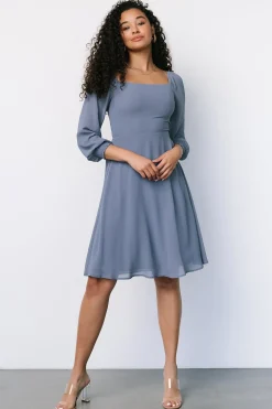 Baltic Born short dresses|WEDDING SUITE|Elise Short Dress | Whisper Blue