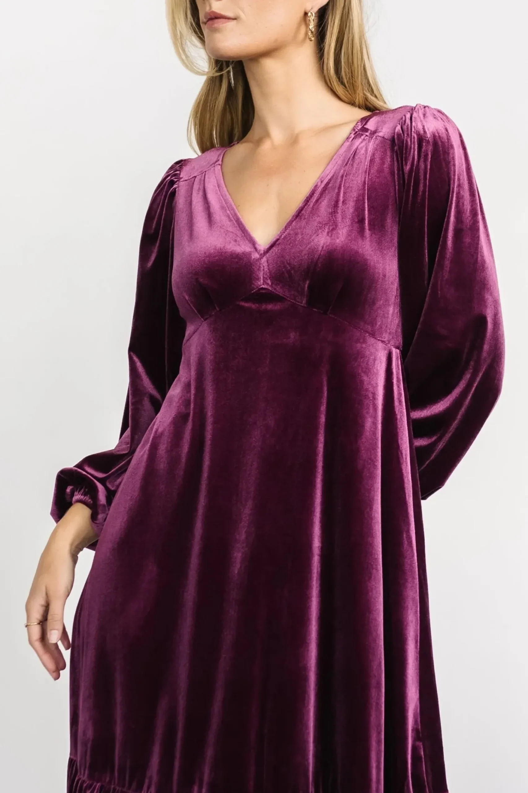 Baltic Born maxi dresses|WEDDING SUITE|Erika Velvet Maxi Dress | Sugar Plum