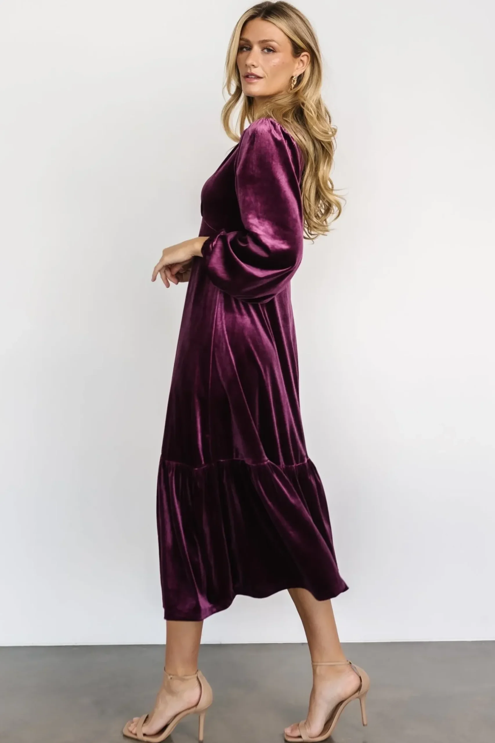 Baltic Born maxi dresses|WEDDING SUITE|Erika Velvet Maxi Dress | Sugar Plum
