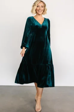Baltic Born maxi dresses|WEDDING SUITE|Erika Velvet Maxi Dress | Jade