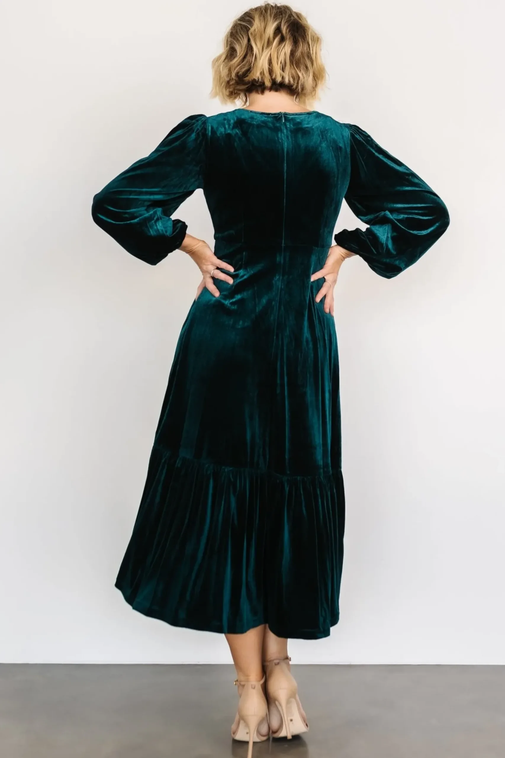 Baltic Born maxi dresses|WEDDING SUITE|Erika Velvet Maxi Dress | Jade