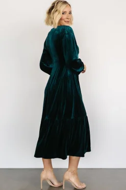 Baltic Born maxi dresses|WEDDING SUITE|Erika Velvet Maxi Dress | Jade