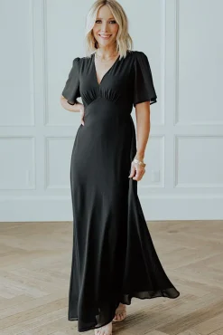Baltic Born maxi dresses|WEDDING SUITE|Esti Maxi Dress | Black