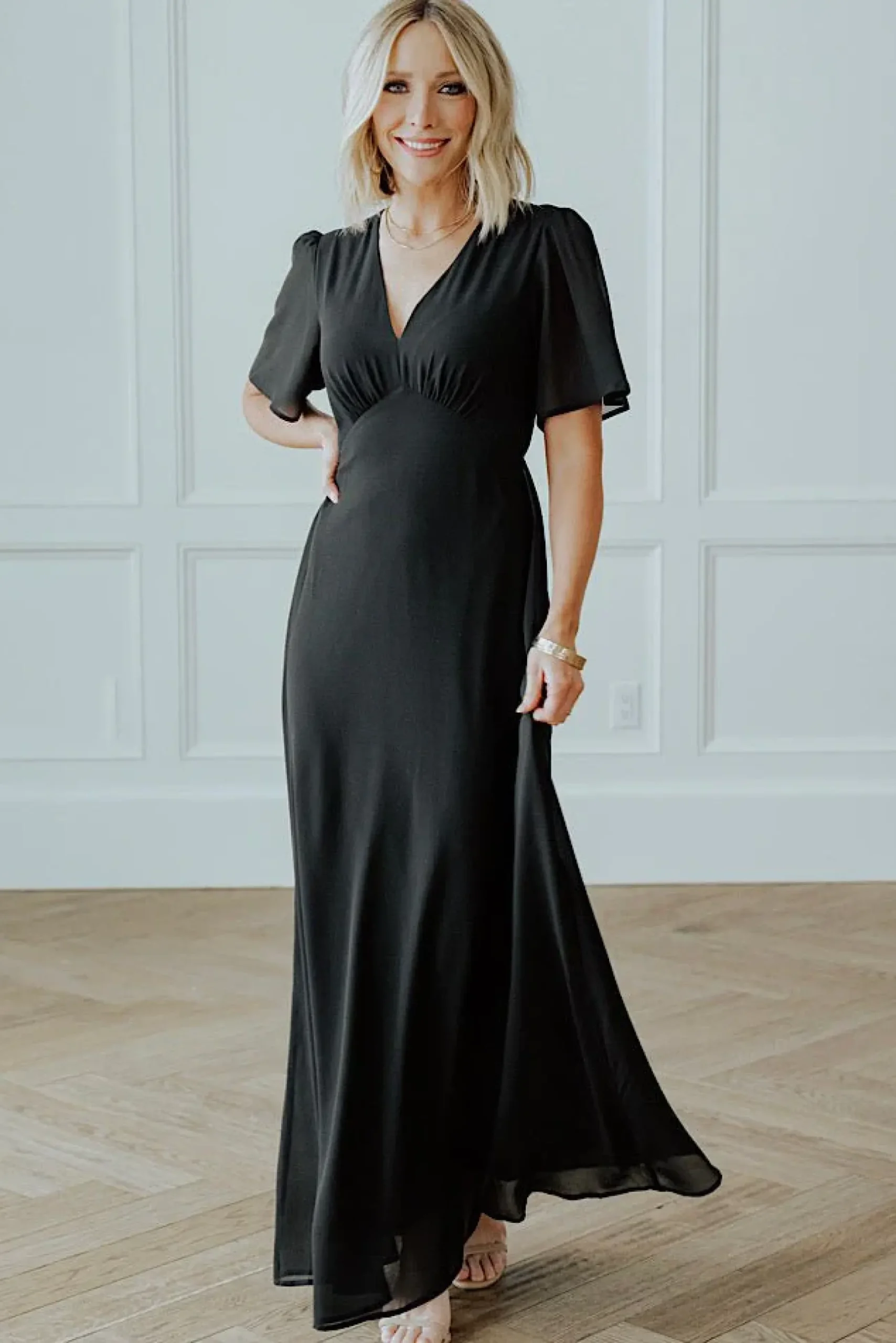 Baltic Born maxi dresses|WEDDING SUITE|Esti Maxi Dress | Black