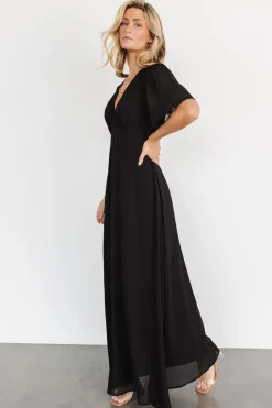 Baltic Born maxi dresses|WEDDING SUITE|Esti Maxi Dress | Black