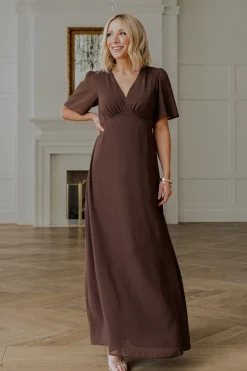 Baltic Born maxi dresses|WEDDING SUITE|Esti Maxi Dress | Espresso