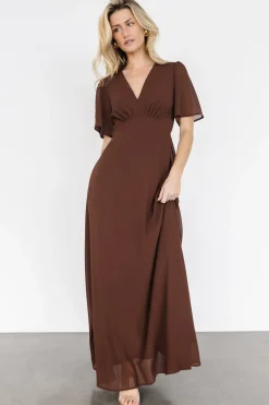 Baltic Born maxi dresses|WEDDING SUITE|Esti Maxi Dress | Espresso